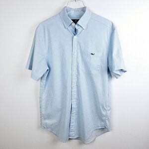 Vineyard Vines Classic Fit Murray Wave Print Button Up Shirt